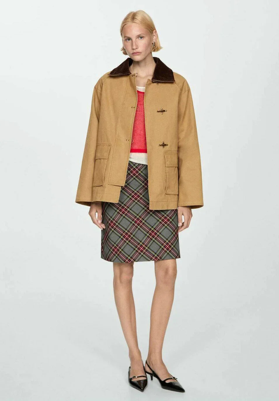 Kurtka Marleau camelowa – brąz