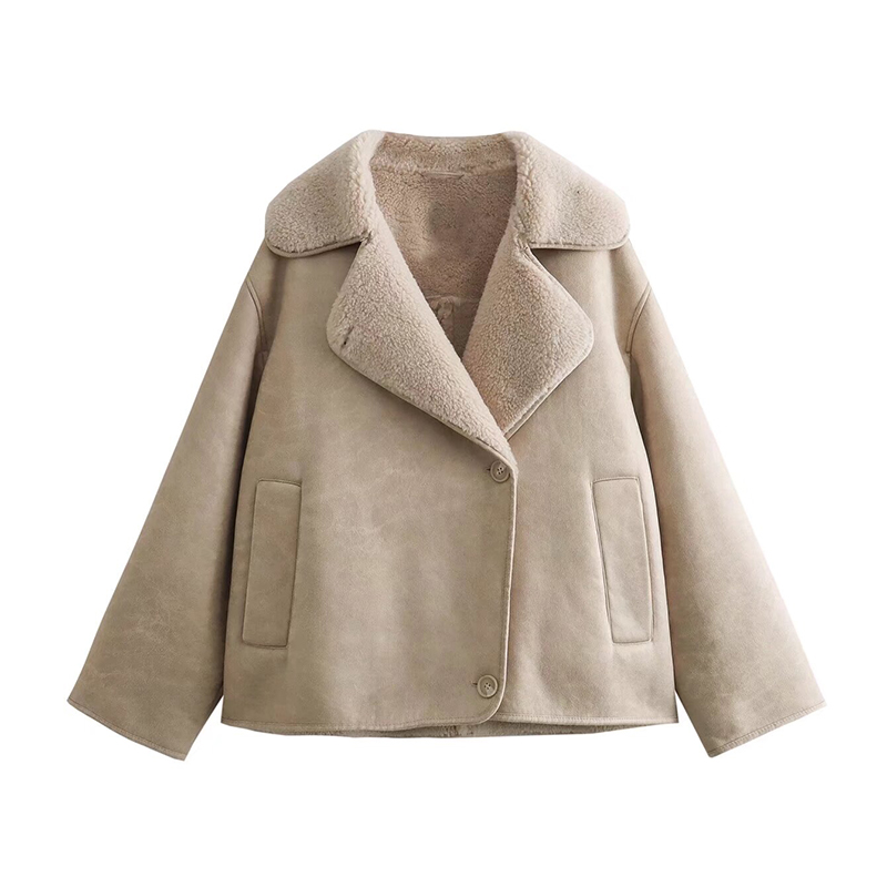 Nevada Luxe kurtka zimowa – beżowa wersja